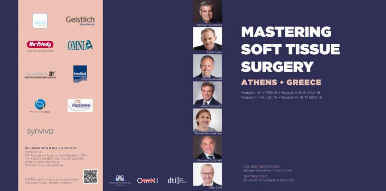 MASTERING SOFT TISSUE SURGERY 2019